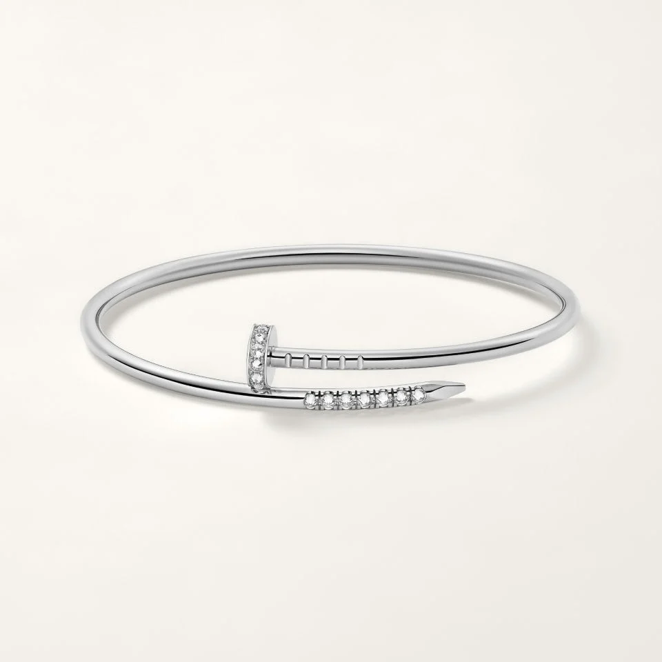 [Marin-Jewelry]JUSTE BRACELET 2.5MM DIAMONDS NEW