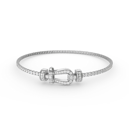 [Marin-Jewelry]FORCE  HORSESHOE  DIAMOND TENNIS BRACELET