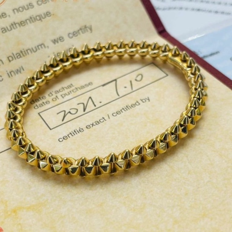 [Marin-Jewelry]CLASH GOLD BRACELET