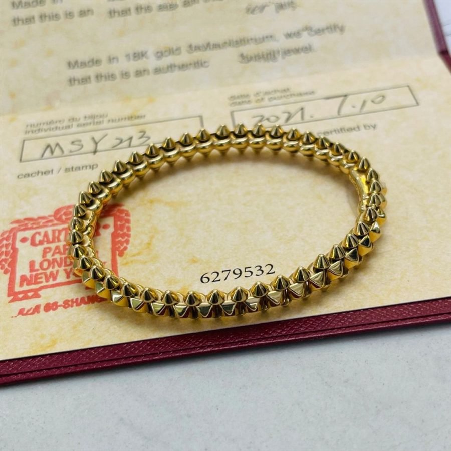 [Marin-Jewelry]CLASH GOLD BRACELET