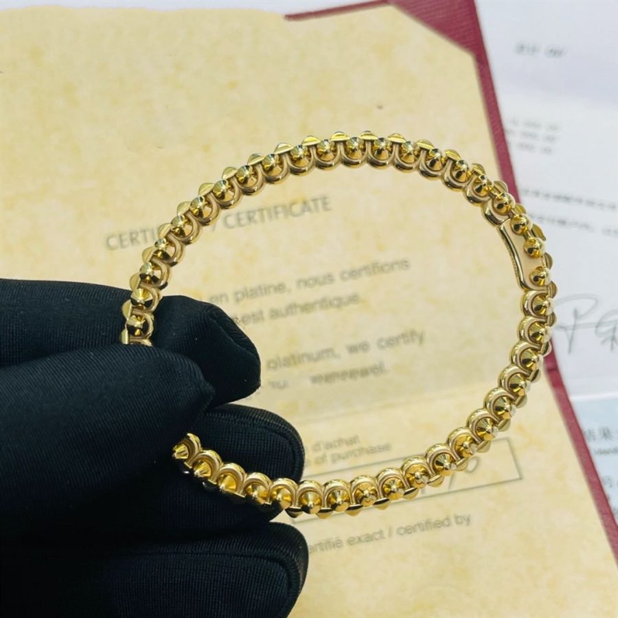 [Marin-Jewelry]CLASH GOLD BRACELET