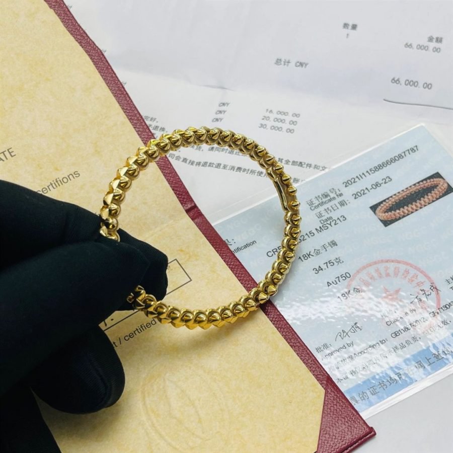 [Marin-Jewelry]CLASH GOLD BRACELET