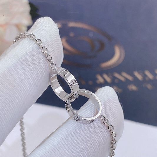 [Marin-Jewelry]LOVE BRACELET DOUBLE RING