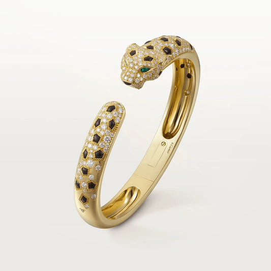 [Marin-Jewelry]PANTHERE BIG BRACELET DIAMONDS