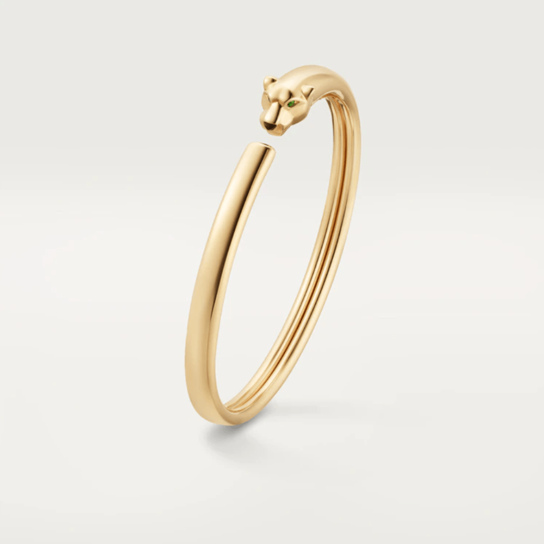 [Marin-Jewelry]PANTHERE GOLD OPEN BRACELET