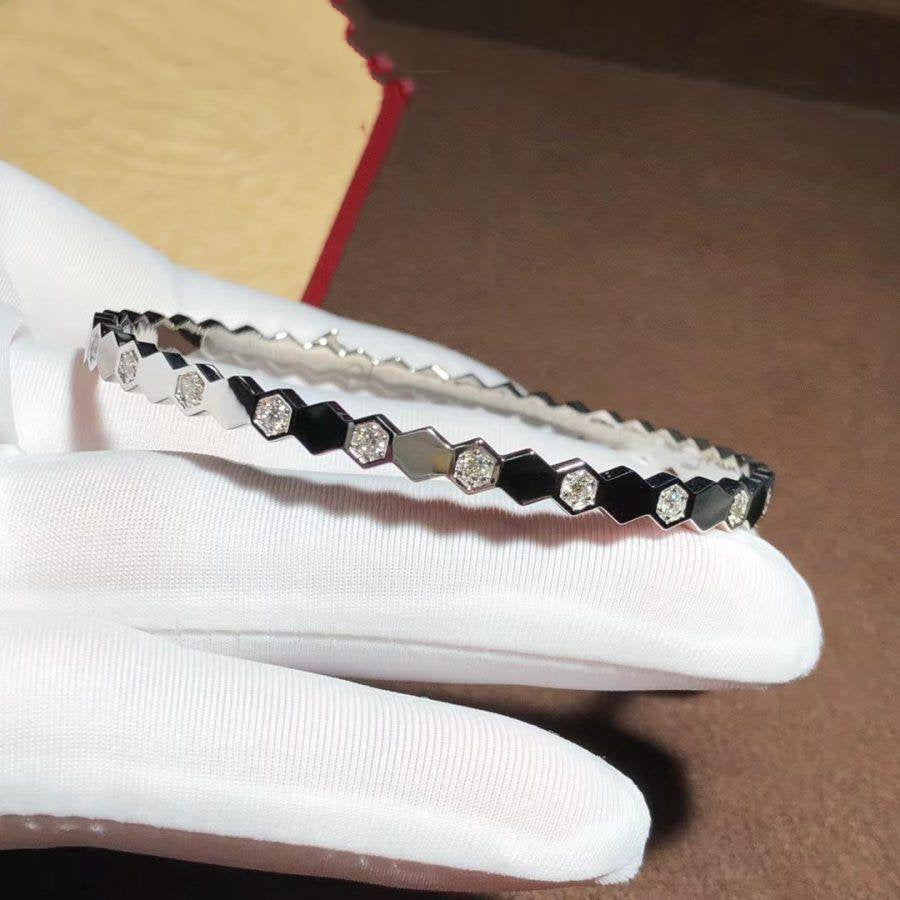 [Marin-Jewelry]BEE LOVE SILVER DIAMOND BRACELET