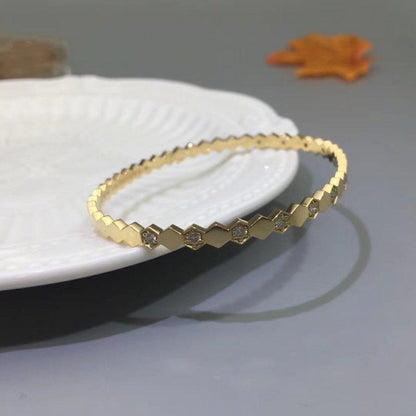 [Marin-Jewelry]BEE LOVE GOLD DIAMOND BRACELET