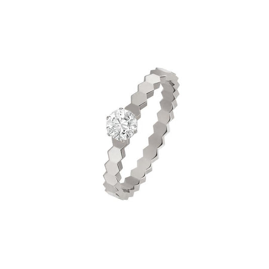 [Marin-Jewelry]BEE LOVE RING SILVER 1 DIAMOND