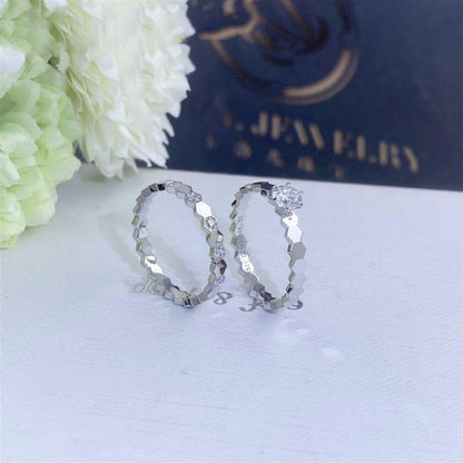 [Marin-Jewelry]BEE LOVE RING SILVER 1 DIAMOND