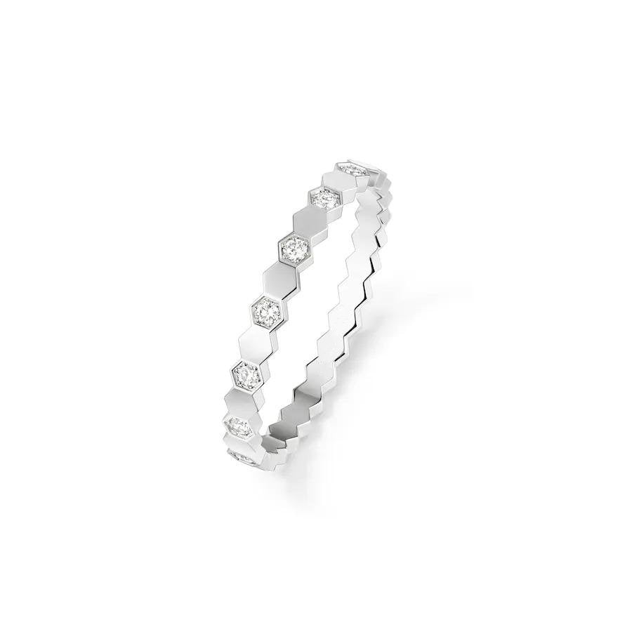 [Marin-Jewelry]BEE LOVE RING SILVER DIAMOND