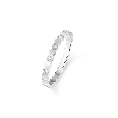 [Marin-Jewelry]BEE LOVE RING SILVER DIAMOND