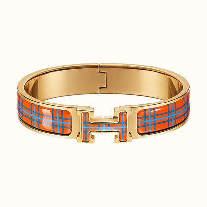 [Marin-Jewelry]H TARTAN BRACELET 12MM