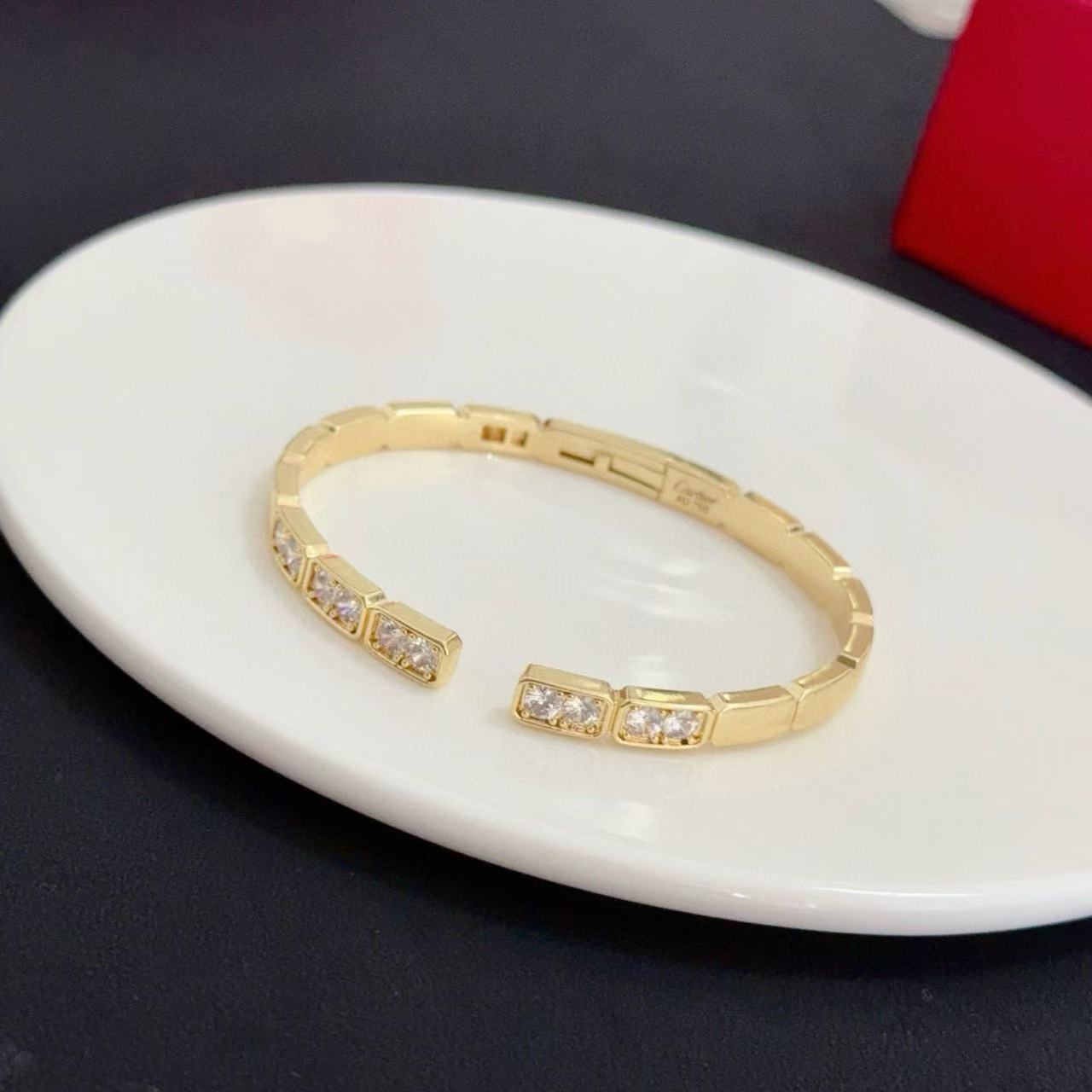 [Marin-Jewelry jewelrys]LOVE DIAMOND OPEN  BRACELET