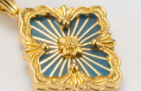 [Marin-Jewelry] B.C.L SMALL SIZE  ENAMEL NECKLACE£¨Various colors)