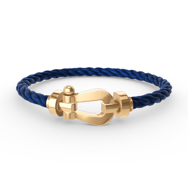 [Marin-Jewelry]FORCE LARGE HORSESHOE NO DIAMOND BRACELET GOLD
