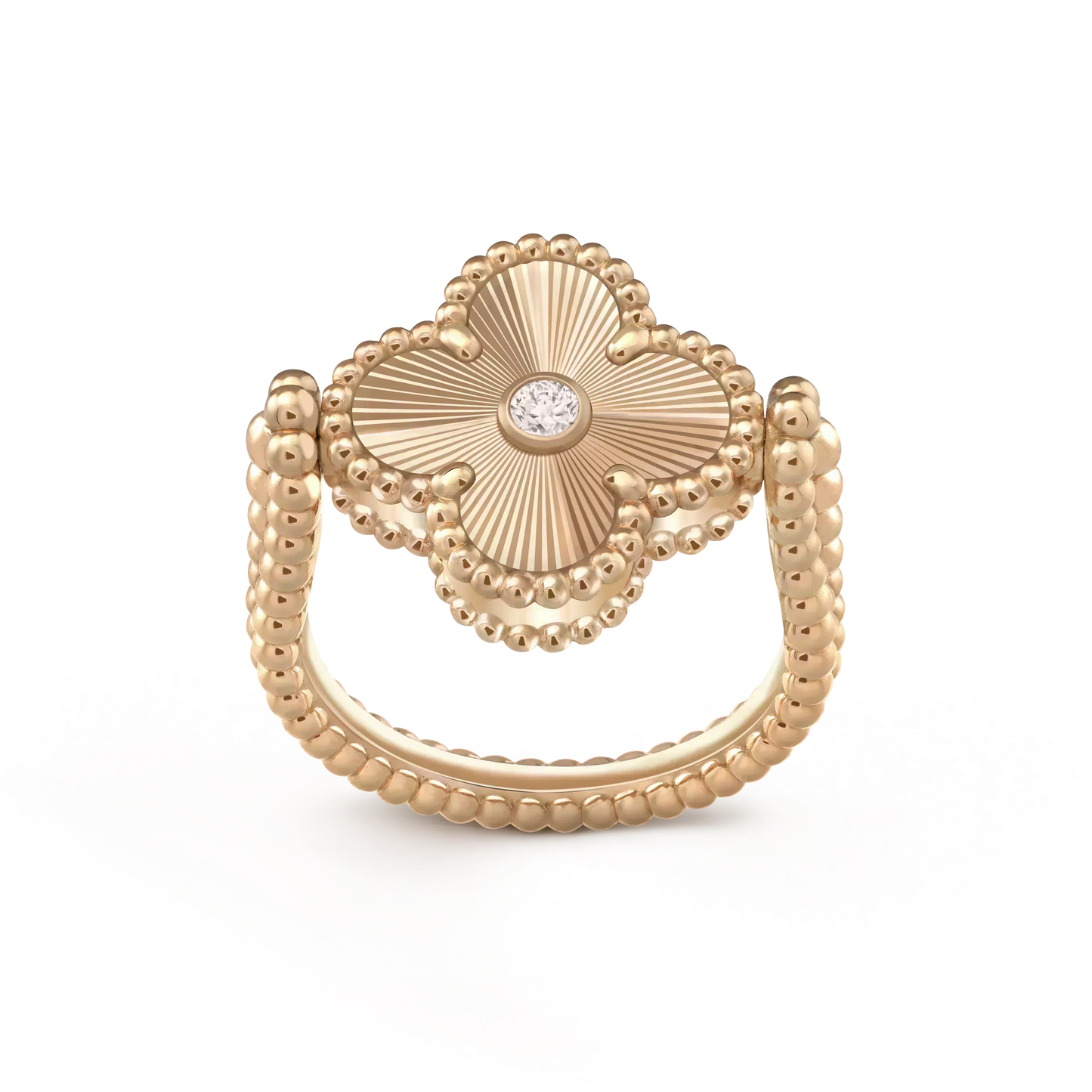 [Marin-Jewelry]CLOVER RIVERSIBLE Marin-Jewelry GOLD RING