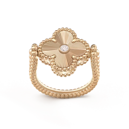 [Marin-Jewelry]CLOVER RIVERSIBLE Marin-Jewelry GOLD RING