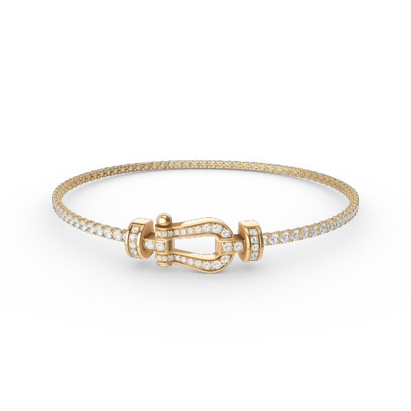 [Marin-Jewelry]FORCE  HORSESHOE  DIAMOND TENNIS BRACELET