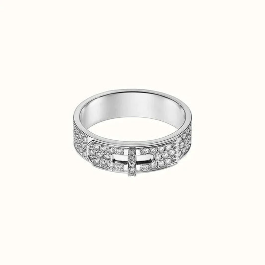 [Marin-Jewelry]KELLY SILVER DIAMOND RING