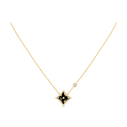 [Marin-Jewelry]STAR BLACK MOP NECKLACE