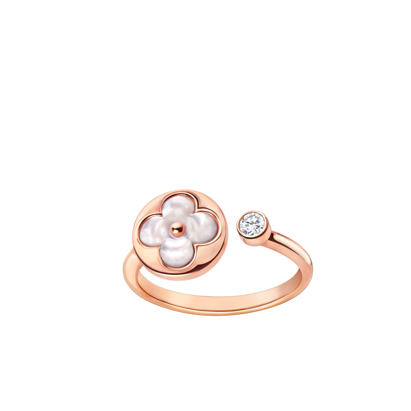 [Marin-Jewelry]SUN 1 DIAMOND PINK MOP RING
