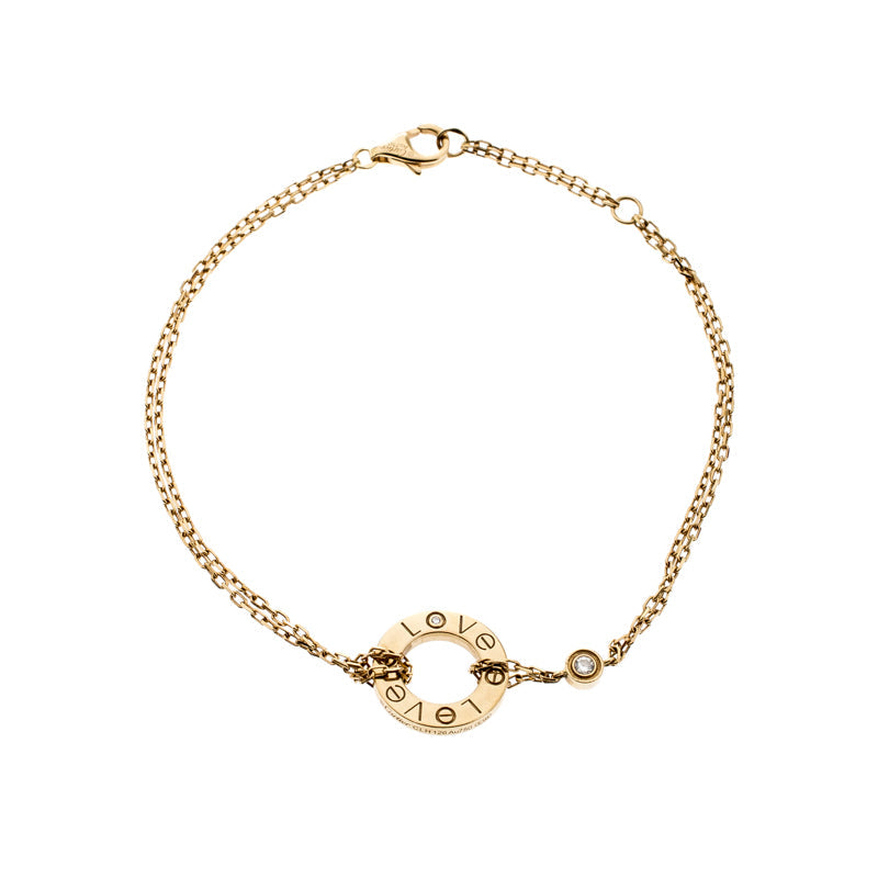 [Marin-Jewelry]LOVE BRACELET 2 DIAMOND