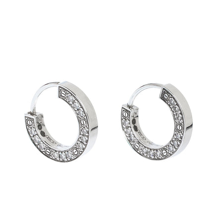 [Marin-Jewelry]LOVE DIAMOND EARRINGS
