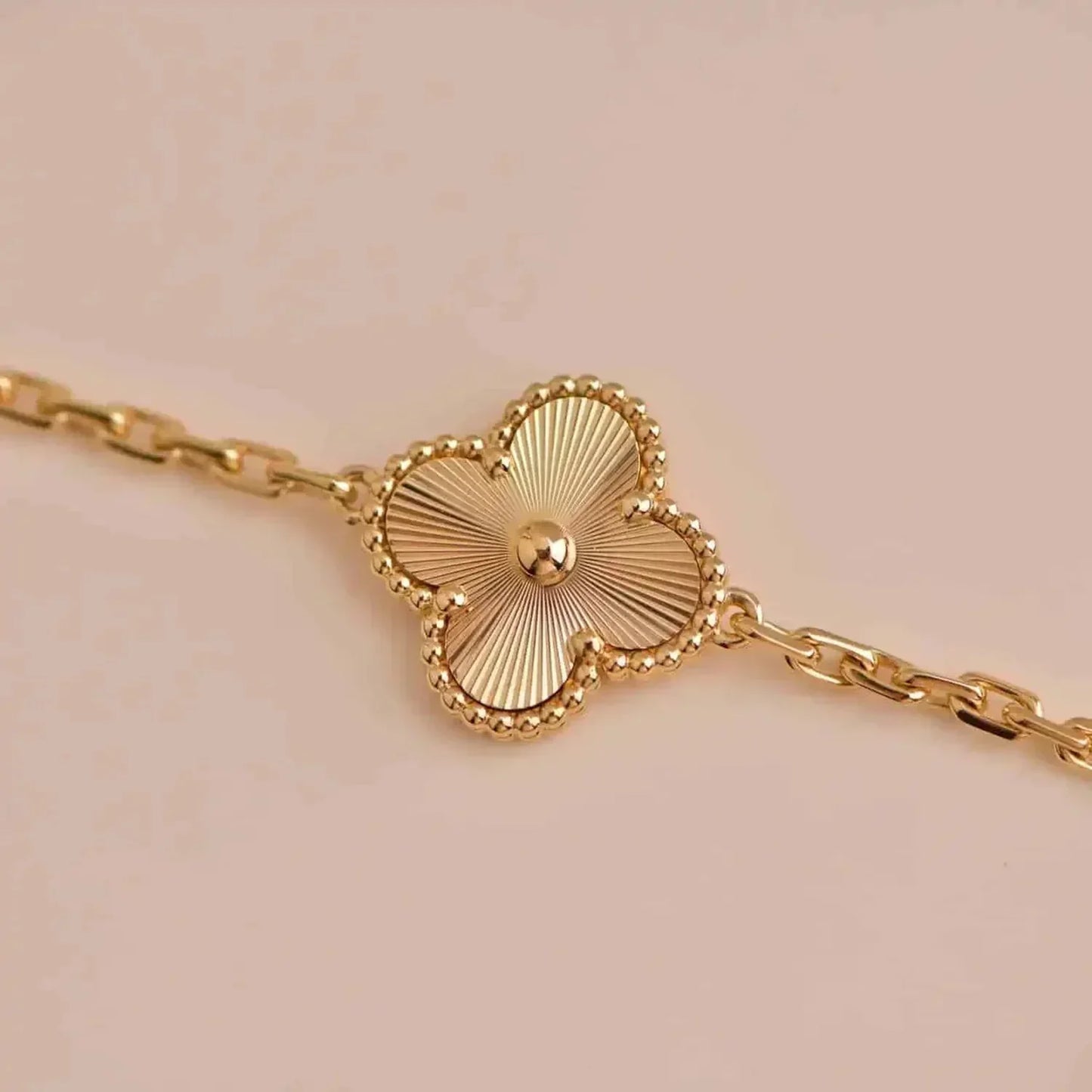 [Marin-Jewelry] CLOVER 5 MOTIF LASER BRACELET COLLECTION