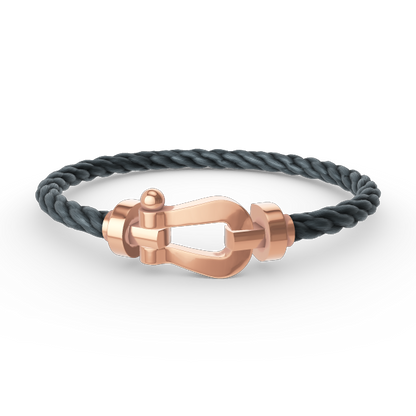 [Marin-Jewelry]FORCE LARGE HORSESHOE NO DIAMOND BRACELET Marin-Jewelry GOLD