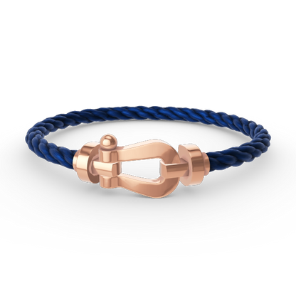 [Marin-Jewelry]FORCE LARGE HORSESHOE NO DIAMOND BRACELET Marin-Jewelry GOLD
