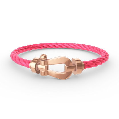 [Marin-Jewelry]FORCE LARGE HORSESHOE NO DIAMOND BRACELET Marin-Jewelry GOLD
