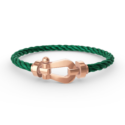 [Marin-Jewelry]FORCE LARGE HORSESHOE NO DIAMOND BRACELET Marin-Jewelry GOLD
