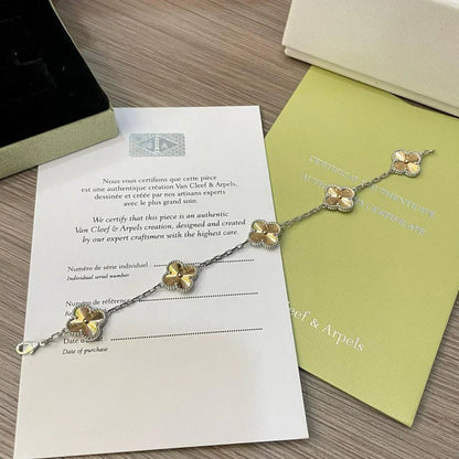 [Marin-Jewelry] CLOVER 5 MOTIF LASER BRACELET COLLECTION