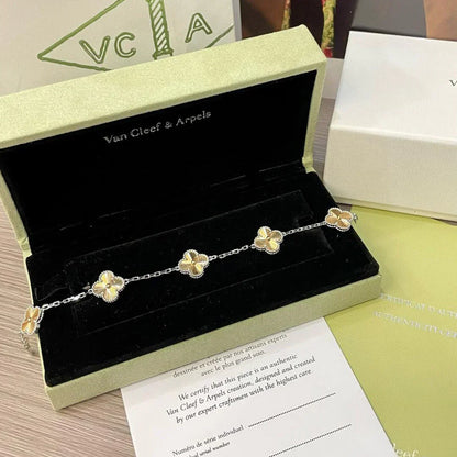 [Marin-Jewelry] CLOVER 5 MOTIF LASER BRACELET COLLECTION