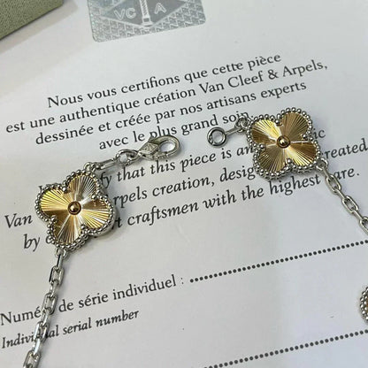 [Marin-Jewelry] CLOVER 5 MOTIF LASER BRACELET COLLECTION