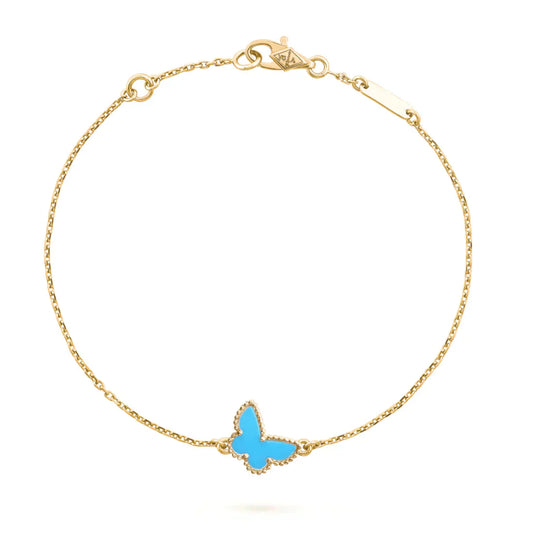 [Marin-Jewelry]BUTTERFLY TURQUOISE BUTTERFLY BRACELET