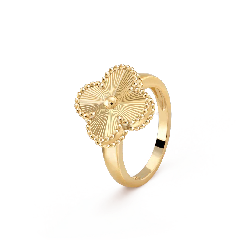 [Marin-Jewelry]CLOVER GOLD RING