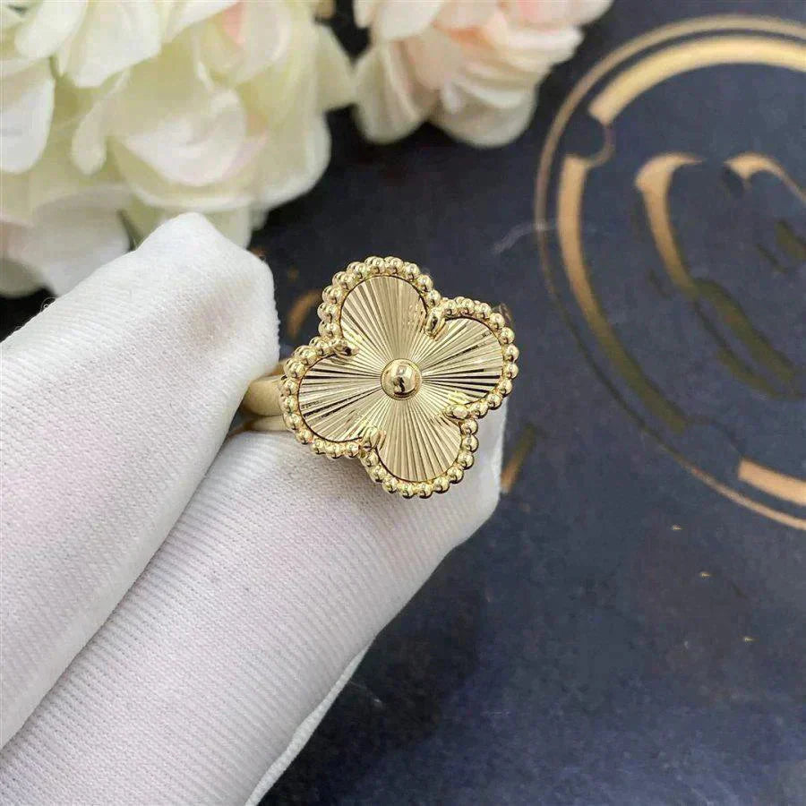 [Marin-Jewelry]CLOVER GOLD RING