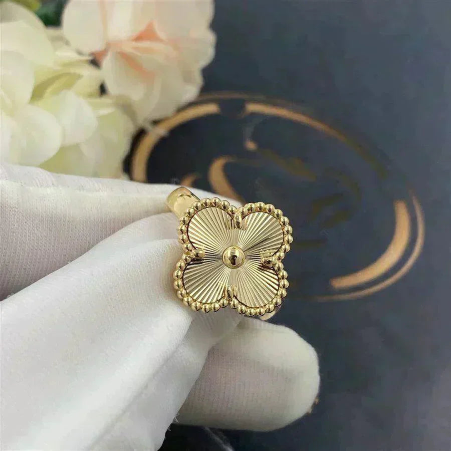 [Marin-Jewelry]CLOVER GOLD RING
