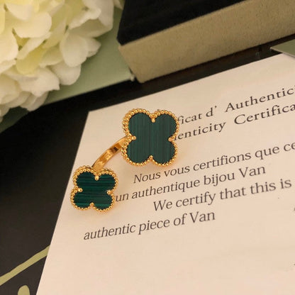 [Marin-Jewelry]CLOVER BETWEEN THE FINGER RING