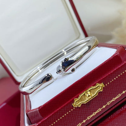 [Marin-Jewelry]PANTHERE SILVER OPEN BRACELET