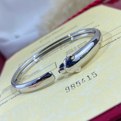 [Marin-Jewelry]PANTHERE SILVER OPEN BRACELET