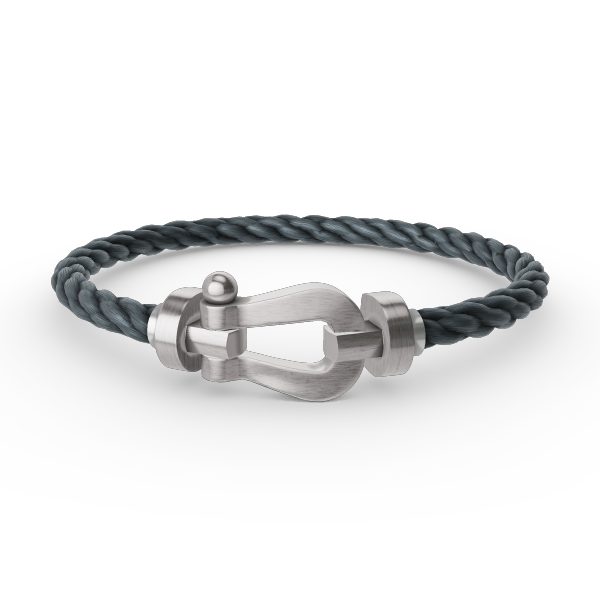 [Marin-Jewelry]FORCE LARGE HORSESHOE NO DIAMOND BRACELET SILVER