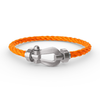 [Marin-Jewelry]FORCE LARGE HORSESHOE NO DIAMOND BRACELET SILVER