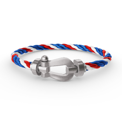 [Marin-Jewelry]FORCE LARGE HORSESHOE NO DIAMOND BRACELET SILVER