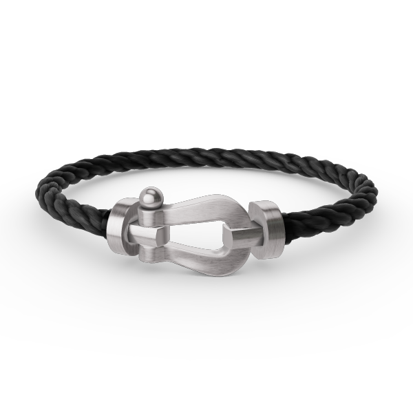 [Marin-Jewelry]FORCE LARGE HORSESHOE NO DIAMOND BRACELET SILVER