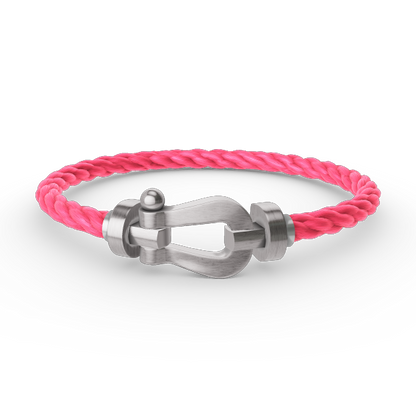 [Marin-Jewelry]FORCE LARGE HORSESHOE NO DIAMOND BRACELET SILVER